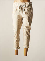Pantalon chino beige APRIL pour femme seconde vue