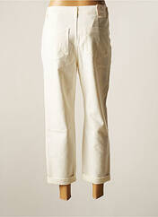 Pantalon chino blanc MISS BONBON JEANS pour femme seconde vue