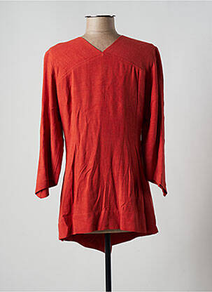 Veste casual coupe cintrée orange LO! LES FILLES femme