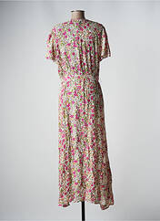 Robe longue rose LEO & UGO pour femme seconde vue