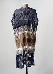Robe mi-longue bleu TRICOT CHIC pour femme seconde vue