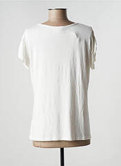 T-shirt beige ELEONORA AMADEI pour femme seconde vue