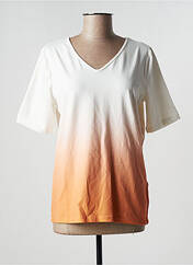 T-shirt orange TONI pour femme seconde vue