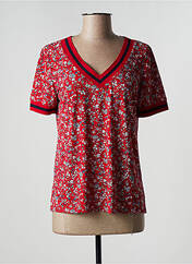 T-shirt rouge GEVANA pour femme seconde vue