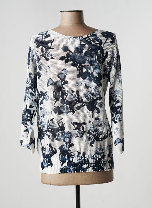Pull bleu LEO & UGO pour femme