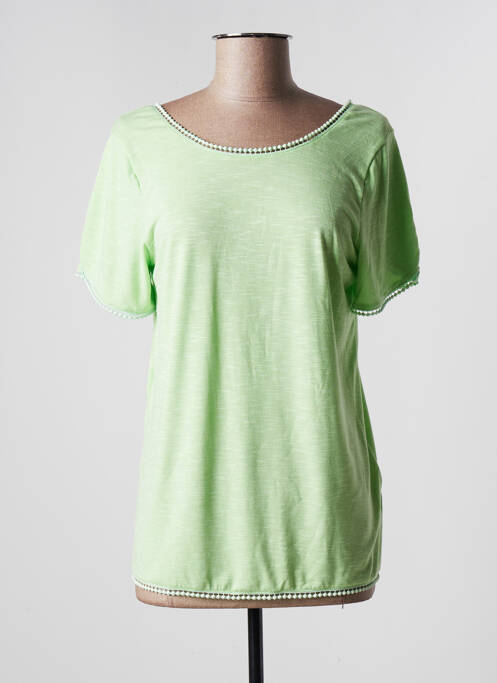 T-shirt vert LEO & UGO pour femme