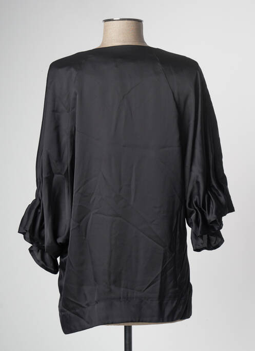 Blouse manches 3/4 manches 3/4 noir ELEONORA AMADEI femme