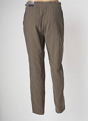 Pantalon droit coupe carotte taille normale vert TONI femme
