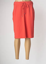 Jupe mi-longue stretch orange GARDEUR femme