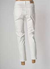 Pantalon 7/8 blanc LESLIE pour femme seconde vue