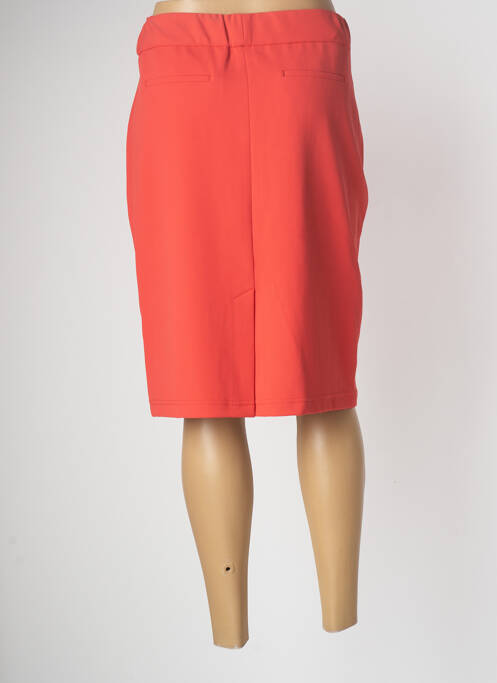 Jupe mi-longue orange GARDEUR pour femme