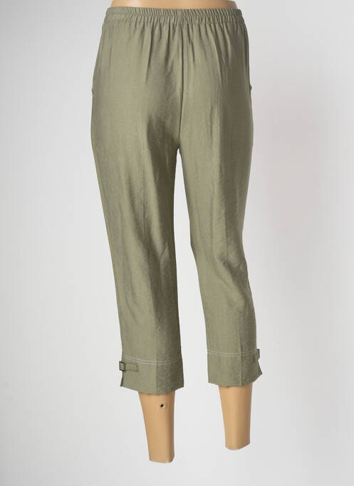 Pantacourt vert GEVANA pour femme