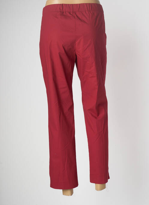 Pantalon 7/8 rouge MARIA BELLENTANI pour femme