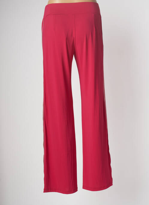 Pantalon large rouge ELEONORA AMADEI pour femme