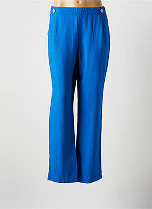 Pantalon droit bleu HALOGENE pour femme