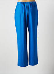 Pantalon droit bleu HALOGENE pour femme seconde vue