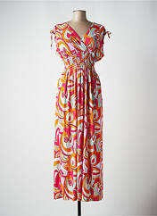 Robe longue rose Z&W FASHION pour femme seconde vue