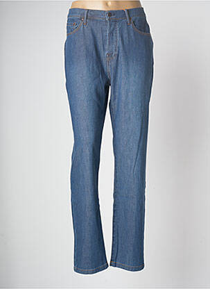 Jeans coupe droite stretch taille normale bleu CLOUD9 femme