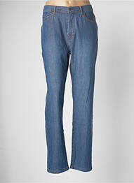 Jeans coupe droite stretch taille normale bleu CLOUD9 femme