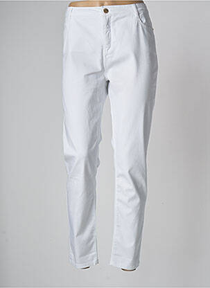 Pantalon slim blanc BARILOCHE pour femme