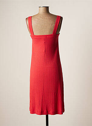 Robe de plage coupe cintrée rouge BANANA MOON femme