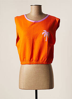 Sweat-shirt orange BANANA MOON pour femme