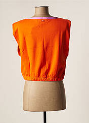 Sweat-shirt orange BANANA MOON pour femme seconde vue