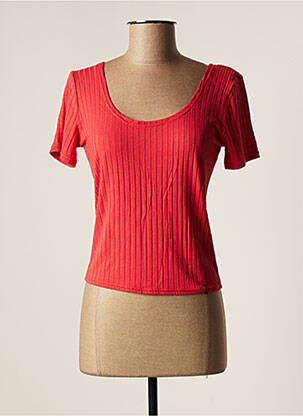 T-shirt rouge BANANA MOON pour femme
