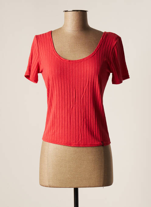 T-shirt rouge BANANA MOON pour femme