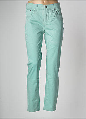 Pantalon slim stretch taille normale bleu JENSEN femme