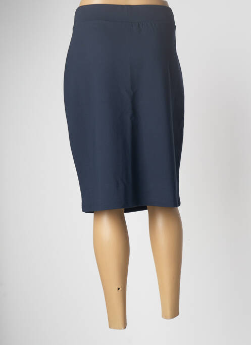 Jupe mi-longue bleu JENSEN pour femme