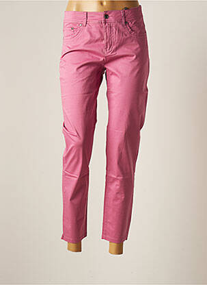 Pantalon slim broderie rivets taille normale violet JENSEN femme