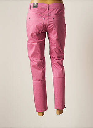 Pantalon slim broderie rivets taille normale violet JENSEN femme