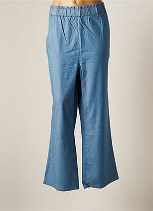 Pantalon chino bleu DIANE LAURY pour femme