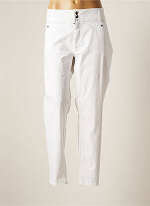 Pantalon droit blanc JENSEN pour femme