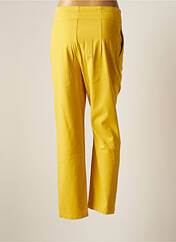 Pantalon droit jaune QUIET pour femme seconde vue