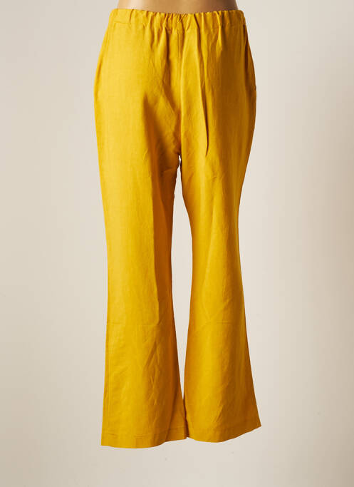 Pantalon large jaune AROVESCIO pour femme