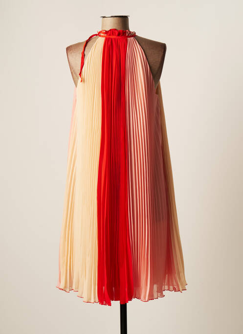 Robe mi-longue rouge KOCCA femme