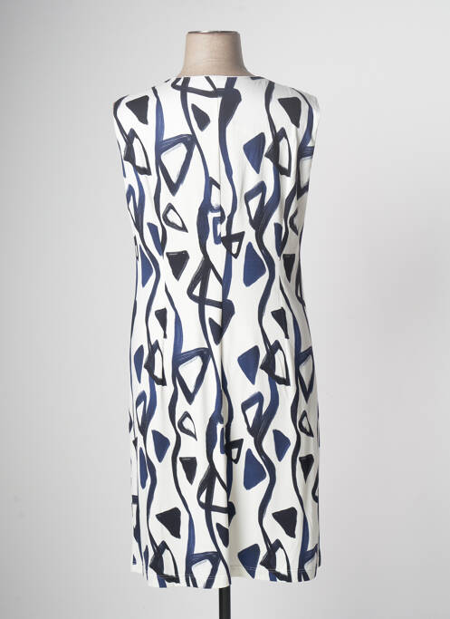 Robe mi-longue bleu GEVANA pour femme