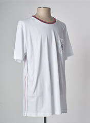 T-shirt blanc DARIO BELTRAN pour homme seconde vue