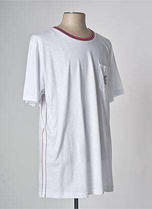 T-shirt blanc DARIO BELTRAN pour homme