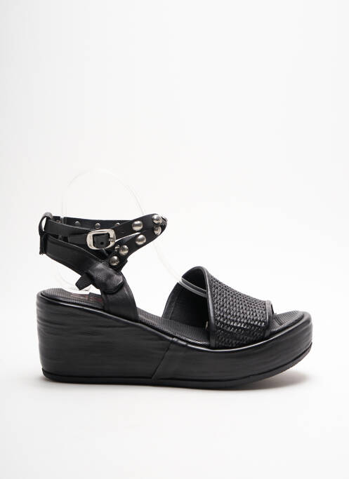 Sandales/Nu pieds noir A.S.98 pour femme