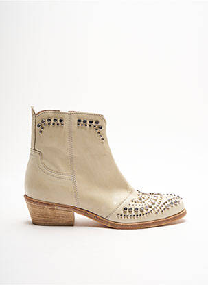 Bottines/Boots beige FRU.IT pour femme