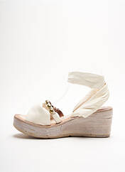Sandales/Nu pieds beige A.S.98 pour femme seconde vue