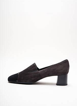Mocassins carré talon de 4 à 6cm noir GIOIELLO femme