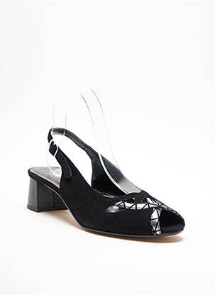 Sandales/nu pieds type de semelle amortissante talon plat jusqu'à 3cm noir GIOIELLO femme