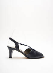 Sandales/Nu pieds bleu CARLINE pour femme seconde vue