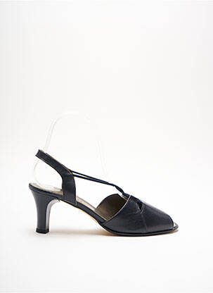 Sandales/Nu pieds bleu CARLINE pour femme