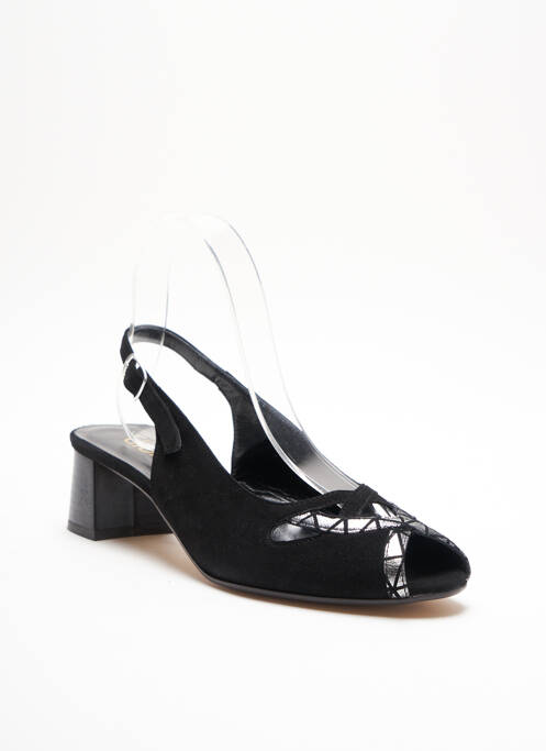 Sandales/nu pieds type de semelle amortissante talon plat jusqu'à 3cm noir GIOIELLO femme