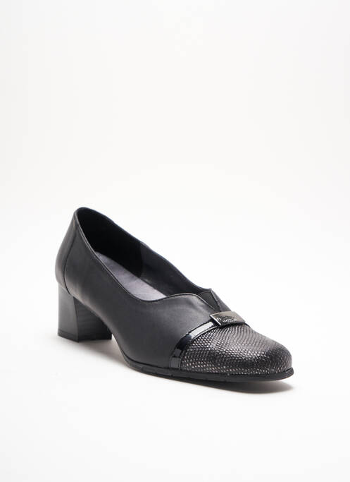 Mocassins noir ARTIKA SOFT pour femme